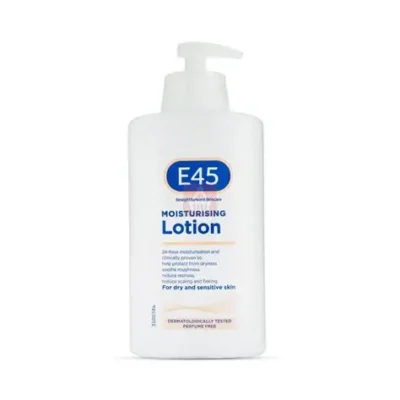 E45 MOISTURING LOTION PUMP 500ML