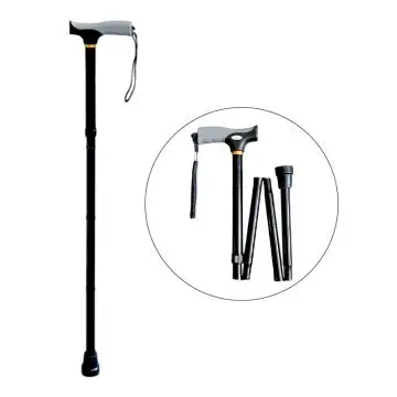 FOLDABLE WALKING ALUMINIUM CANE