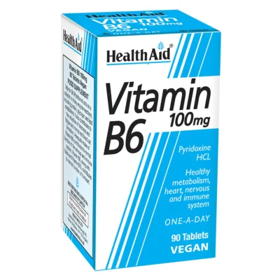 HEALTH AID VITAMIN B6 100MG 90S