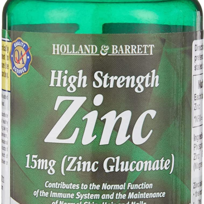 ZINC GLUCONATE 15MG (HIGH STRENGTH)