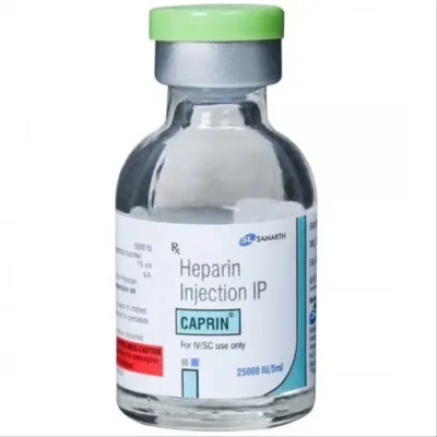 HEPARIN INJECTION 25000IU/5ML 10S