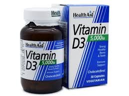 HEALTHAID VITAMIN D3 5000IU 30S CAPS