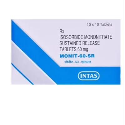 ISOSORBIDE MONONITRATE 60MG