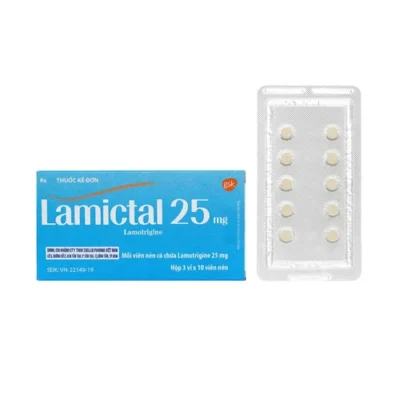 LAMICTAL (LAMOTRIGINE) 25MG PER TAB