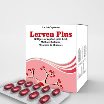 LERVEN PLUS SOFTGELS 30S (PER PACK)- ALPHA LIPOIC