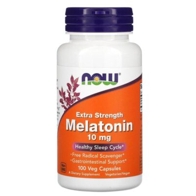 NOW MELATONIN 10MG TABS