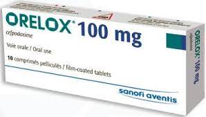 ORELOX 100MG TABS (CEFPODOXIME)  10S PER TAB