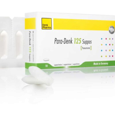 PARA DENK SUPP 125MG