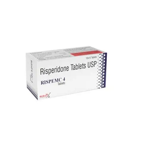 RISPERIDONE 4MG 60S (PER TAB)