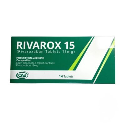 RIVAROX 15MG (RIVAROXABAN) TABS(XARELTO GENERIC)14