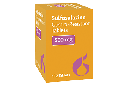 SULFASALAZINE 500MG TABS UK 112S