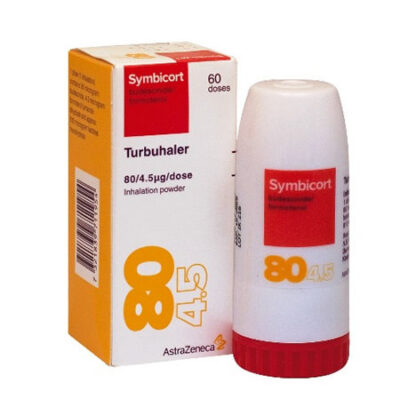 SYMBICORT 80/4.5MCG 60 DOSES