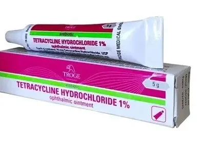 TETRACYCLINE EYE OINT (TROGE)
