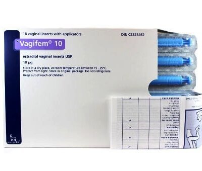 VAGIFEM (ESTRADIOL) 10MCG VAGINAL TABS
