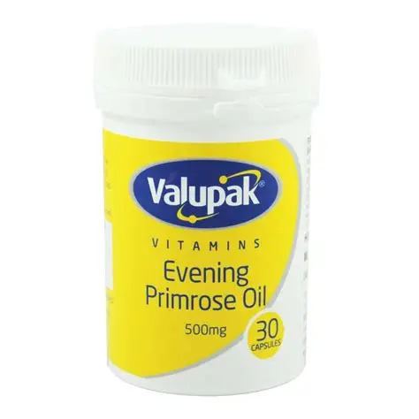 VALUPAK EVENING PRIMROSE 500MG 30S