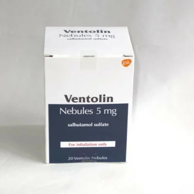 VENTOLIN 5MG NEBULES 20S (PER NEB) - SALBUTAMOL