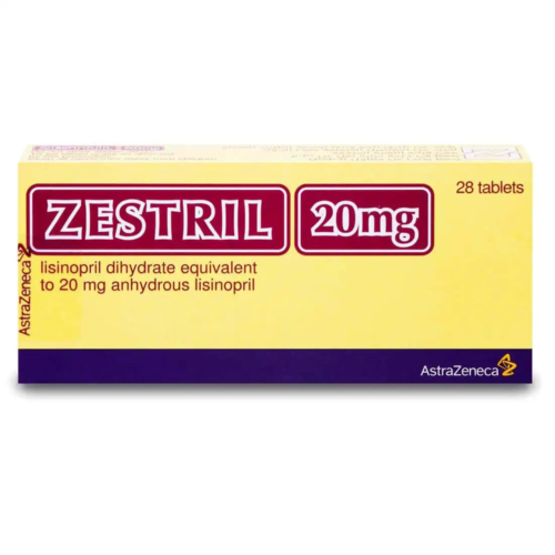 ZESTRIL 20MG 28S (PER TAB)