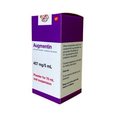 AUGMENTIN SUSP 457MG5ML
