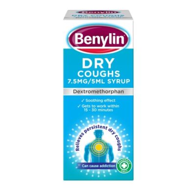 BENYLIN DRY COUGH SYRUP 100ML (blue)