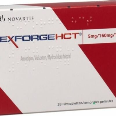 EXFORGE HCT 5/160/12.5MG (PER TAB)