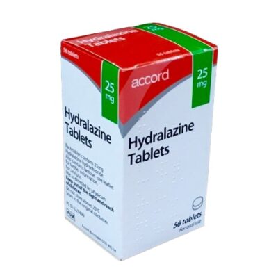 HYDRALAZINE 25MG (PER TAB)