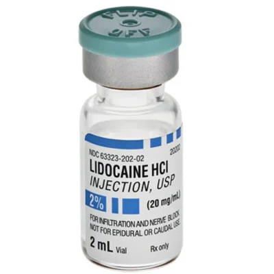 LIDOCAINE 2% INJ 20ML