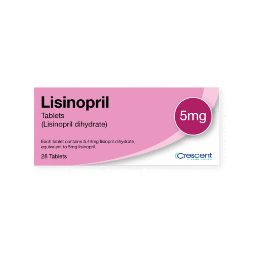 LISINOPRIL 5MG 28S (PER TAB)