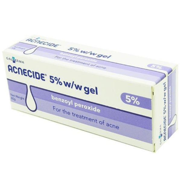 ACNECIDE GEL 80G (BENZOYL PEROXIDE 5%W/W)