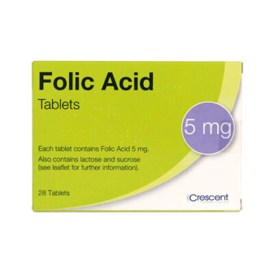 FOLIC ACID 5MG tabs UK  28S (PER PACK)