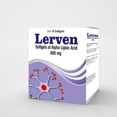 LERVEN SOFTGELS 600MG (ALPHA LIPOIC ACID) 30S