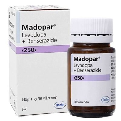 MADOPAR 250MG TABS/CAPS (LEVODOPABENSERAZIDE) 100S