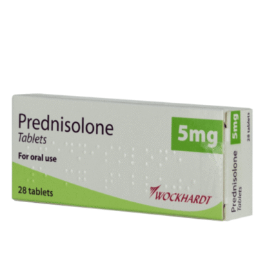 PREDNISOLONE 5MG UK 28S (PER TAB)