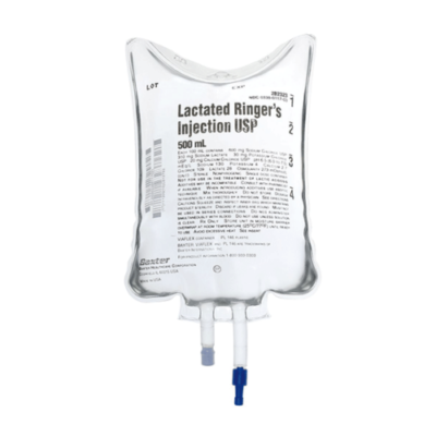 RINGER LACTATE BAGS 500ML