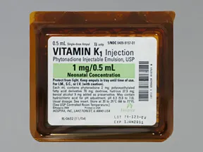 VITAMIN K1 (KENADION) INJECTION 10MG