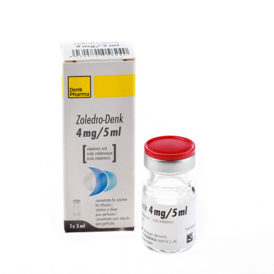 ZOLEDRO-DENK IV 4MG/5ML - ZOLENDRONIC ACID