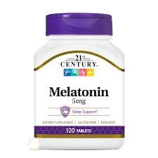 21ST CENTURY MELATONIN 5MG 110S