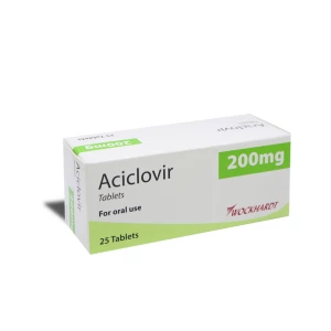 ACICLOVIR 200MG 25S  (PER TAB)