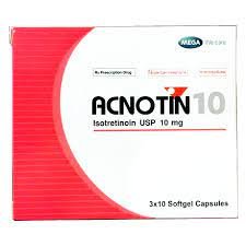 ACNOTIN (ISOTRETINOIN) 10MG CAPS