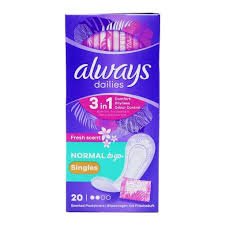 ALWAYS PANTYLINERS 20S