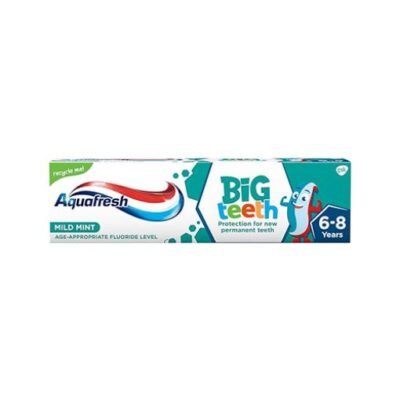 AQUAFRESH BIG TEETH TOOTHPASTE AGE 6-8