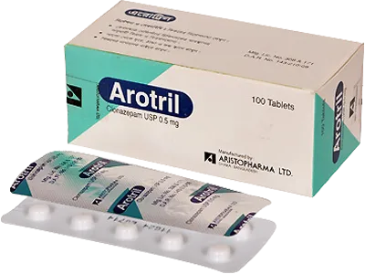 CLONAZEPAM 0.5MG (AROTRIL) PER TAB