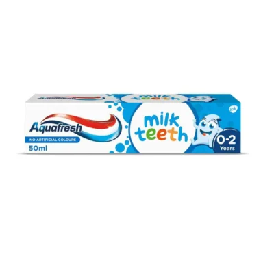 AQUAFRESH MILK TEETH TOOTHPASTE (0-2 YEARS)  50ML