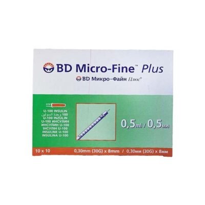 BD MICROFINE 0.5ML INSULIN SYRINGE