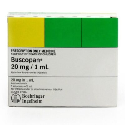 BUSCOPAN INJ 20MG/ML (HYOSCINE)