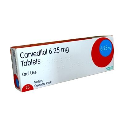 CARVEDILOL 6.25MG (PER TAB)
