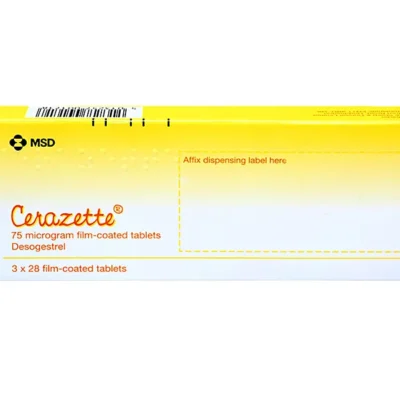 CERAZETTE 75MG TABS