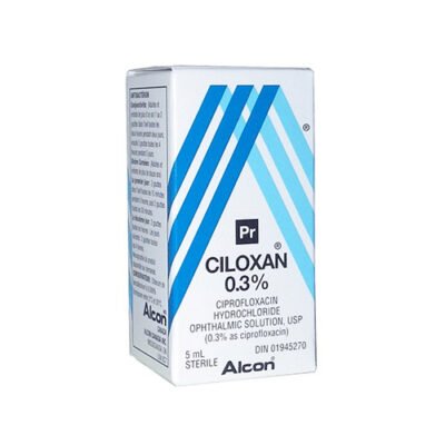 CILOXAN EYE DROP 0.3% (CIPROFLOXACIN)