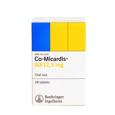 CO-MICARDIS 80/12.5MG 28S (PER TAB)