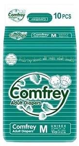 COMFREY ADULT DIAPERS M/L/XL 10S