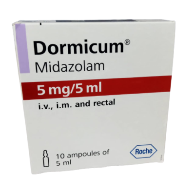 DORMICUM INJ(MIDAZOLAM) 5MG/5ML